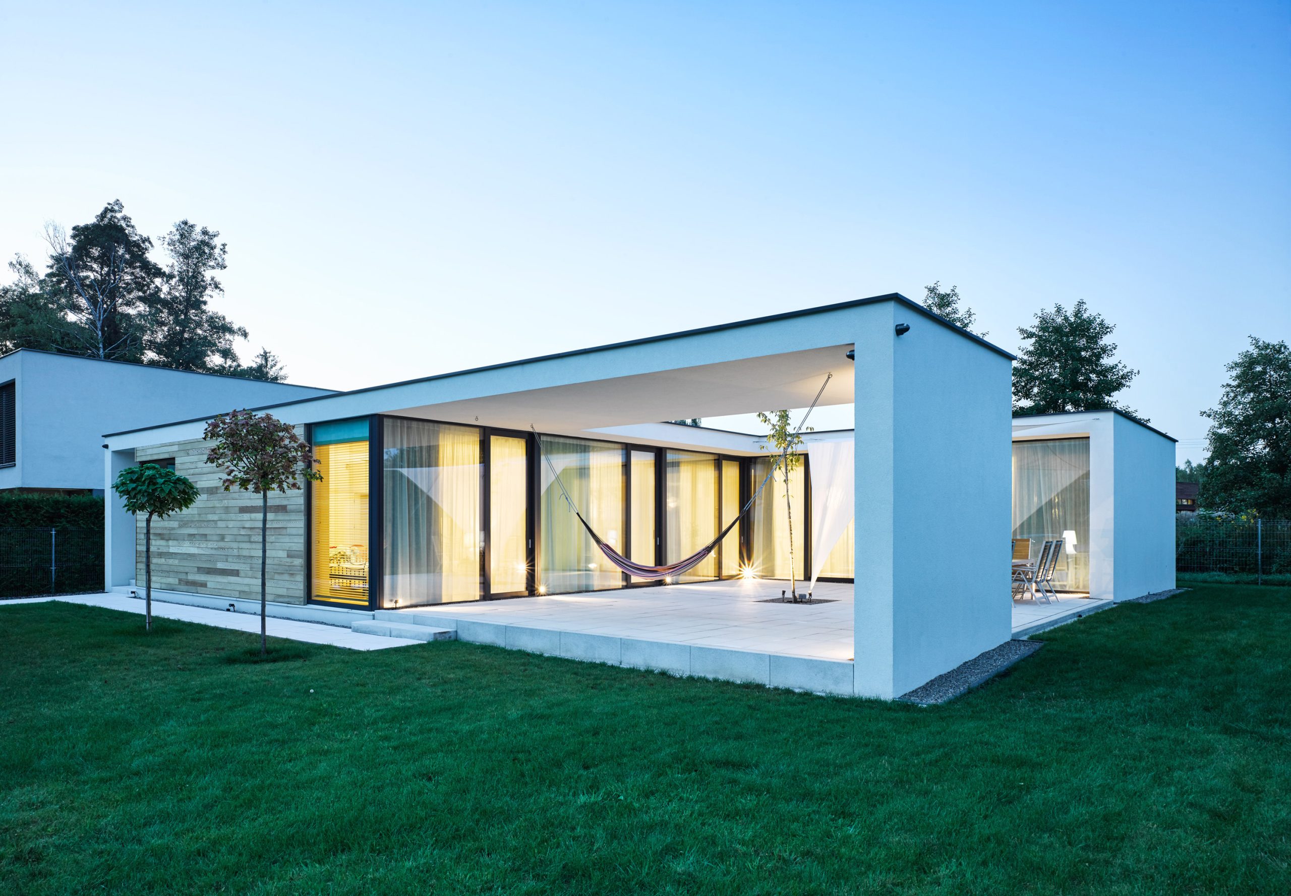 House with a Hammock - projekt Stoprocent Architekci