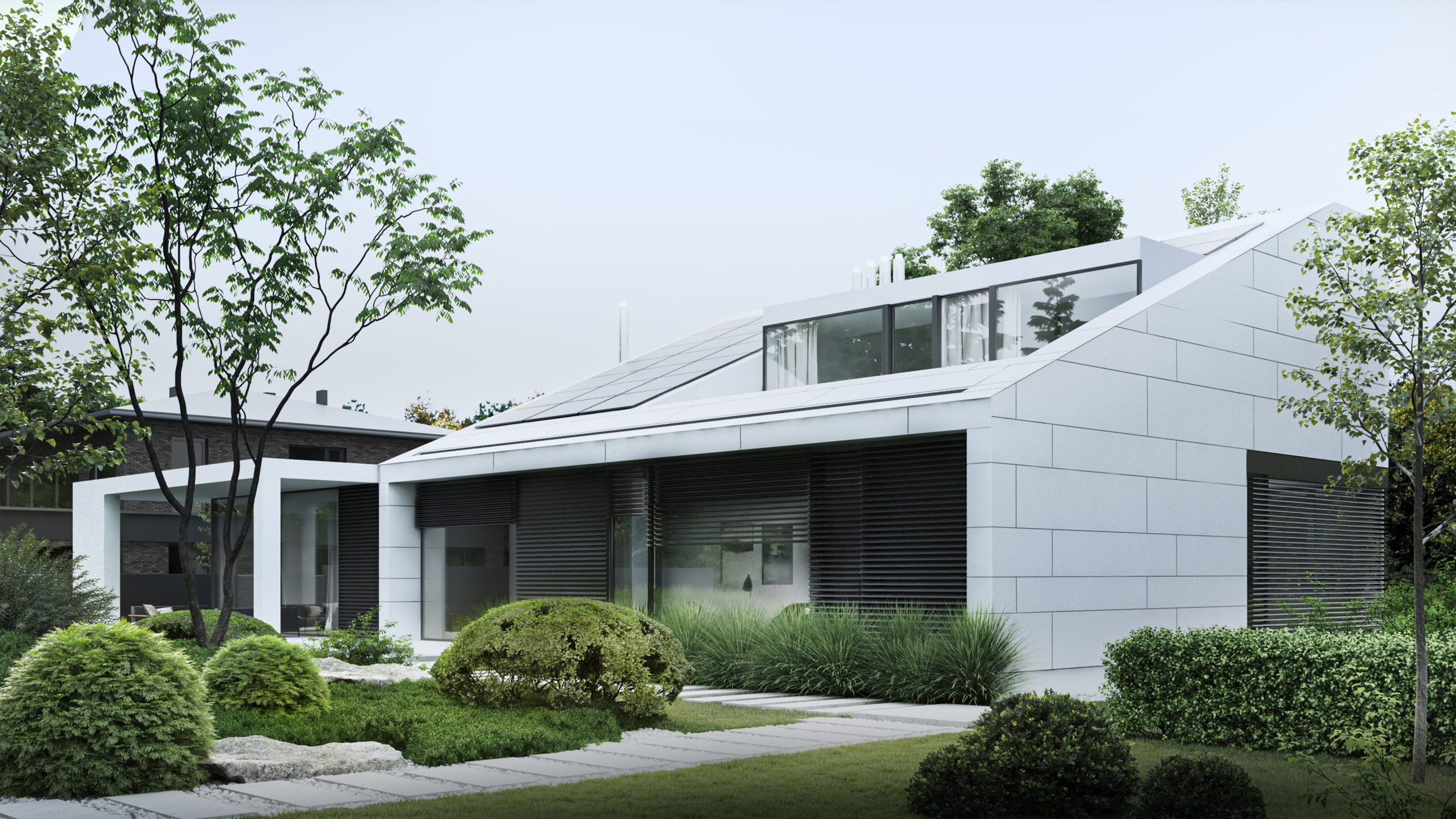 House with a Cut Roof - projekt Stoprocent Architekci